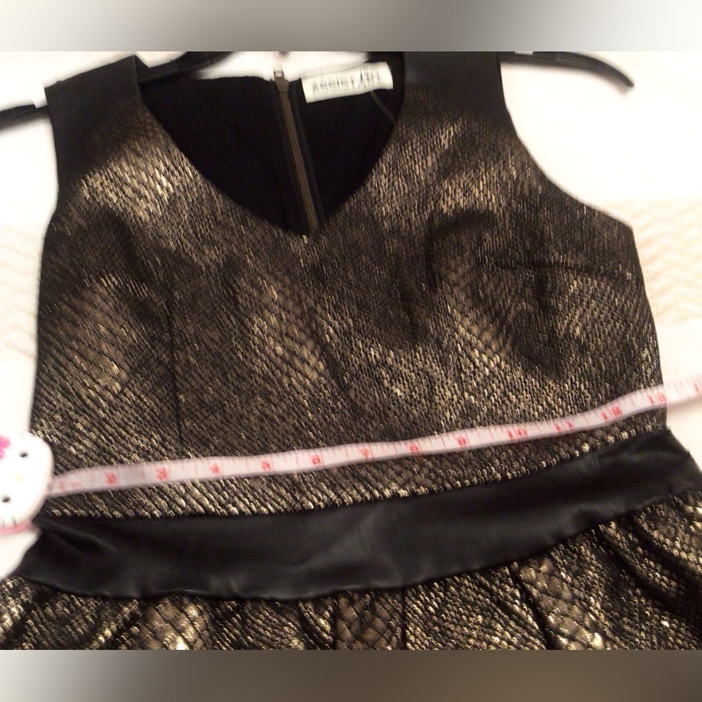💕💕2X HOST PICK💕💕NWOT Bronze and black dress - Picture 6 of 7